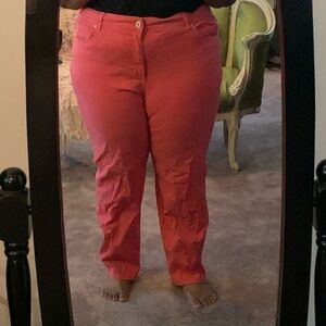 Pink Skinny Jeans